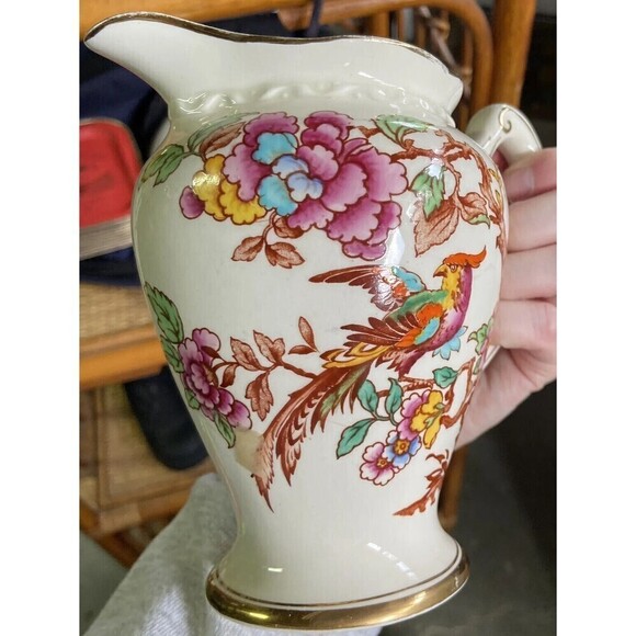 Antique Weatherby Hanley Royal Falcon Ware Creamer / Pitcher - Picture 11 of 12